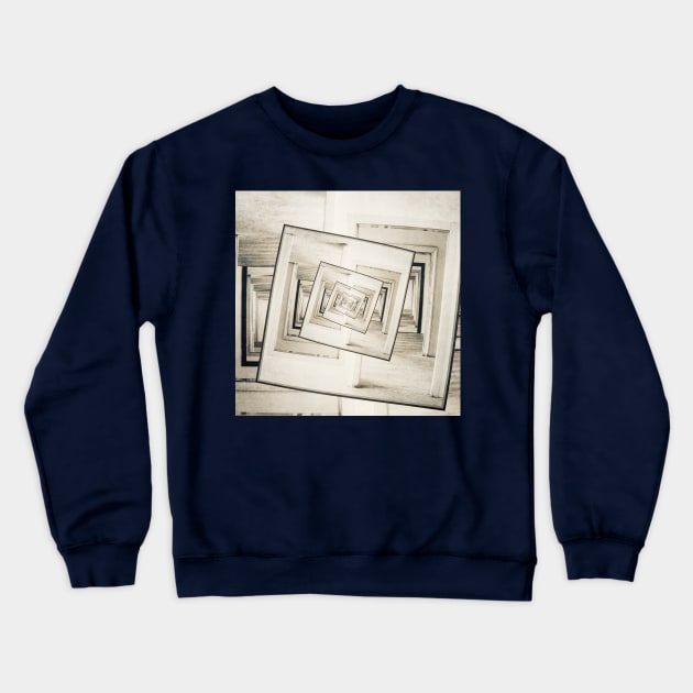 Rotating Doors Crewneck Sweatshirt by perkinsdesigns